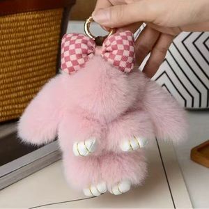 bunny, fluffy keychain or bag charm 🐇🐰